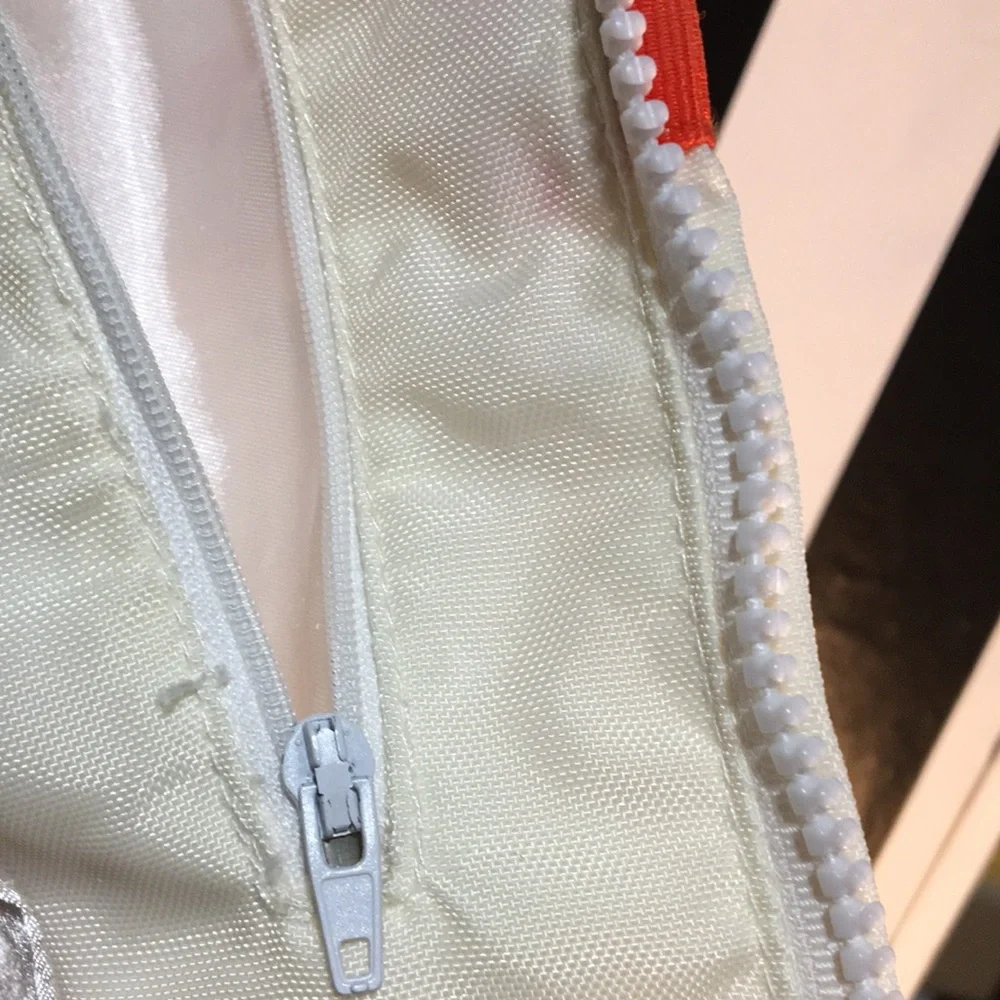 1990s y2k Lightweight Nylon Biker Motorcycle Riding Jacket Woman’s Small 2/4 - Picture 8 of 13